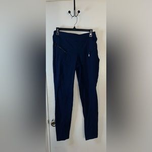 Inc straight leg pants navy blue